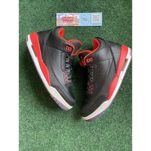 Size 9.5 - Jordan 3 Retro Crimson 2013 Vnds